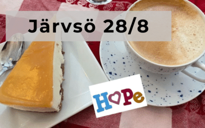 Kaffekväll i Järvsö den 28 augusti